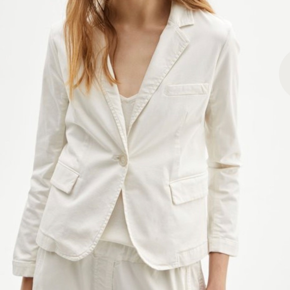 Nili Lotan‎ Brad Jacket - Eggshell Size 6